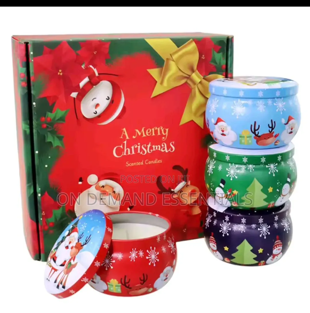 Christmas Themed Scented Candles