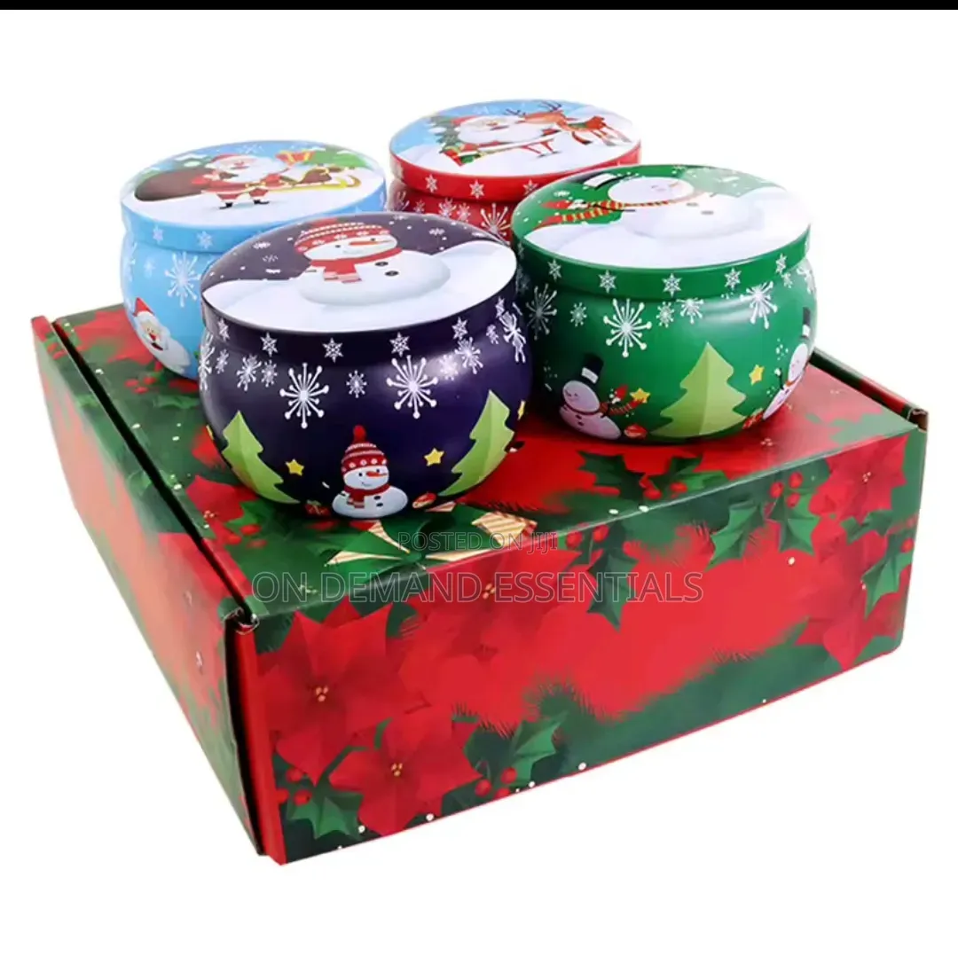 Christmas Themed Scented Candles