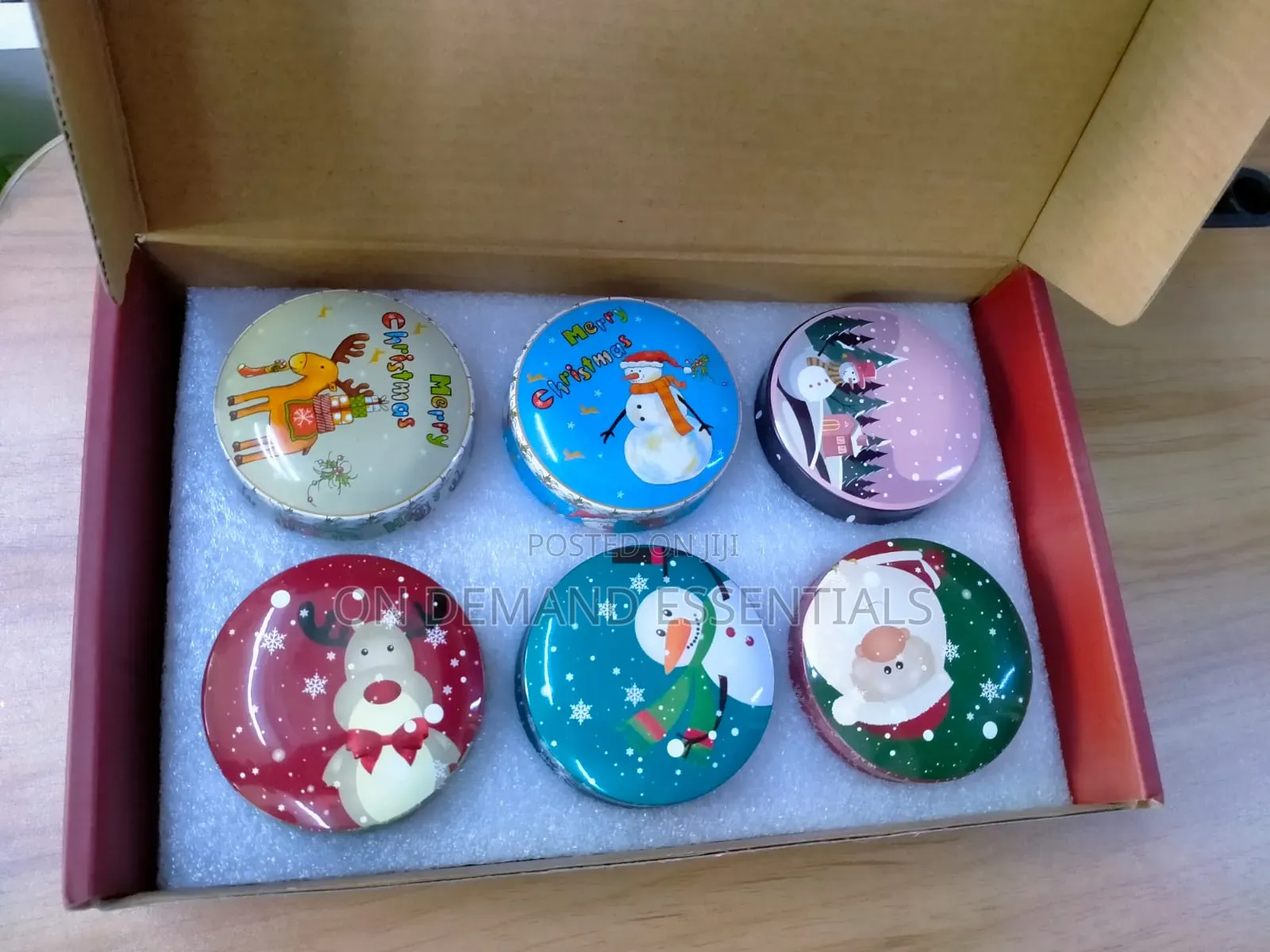 Christmas Themed Scented Candles