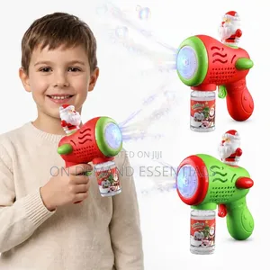 Christmas Themed Bubble Gun