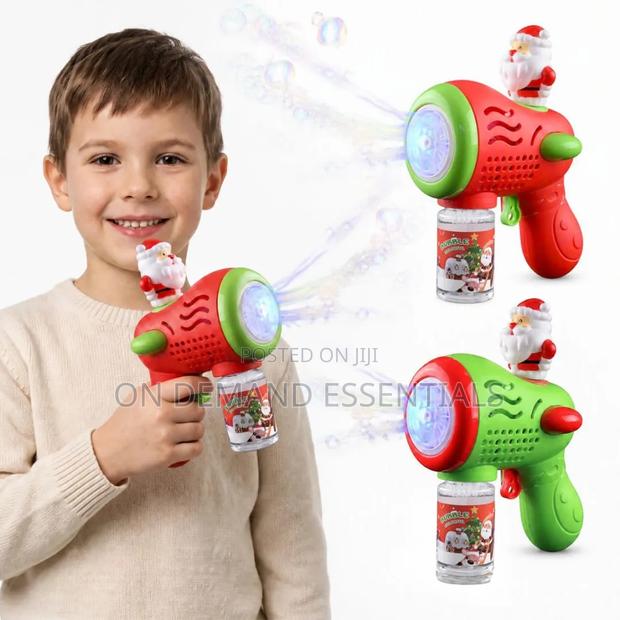 Christmas Themed Bubble Gun - thumbnail 5