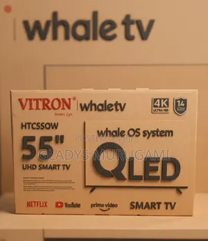 Vitron 55” Qled Whale TV.