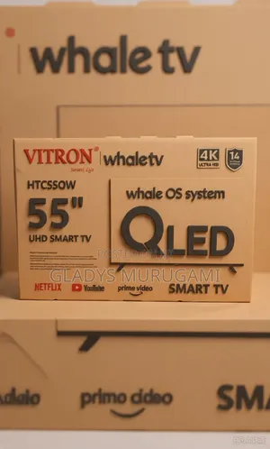 Vitron 55” Qled Whale TV.