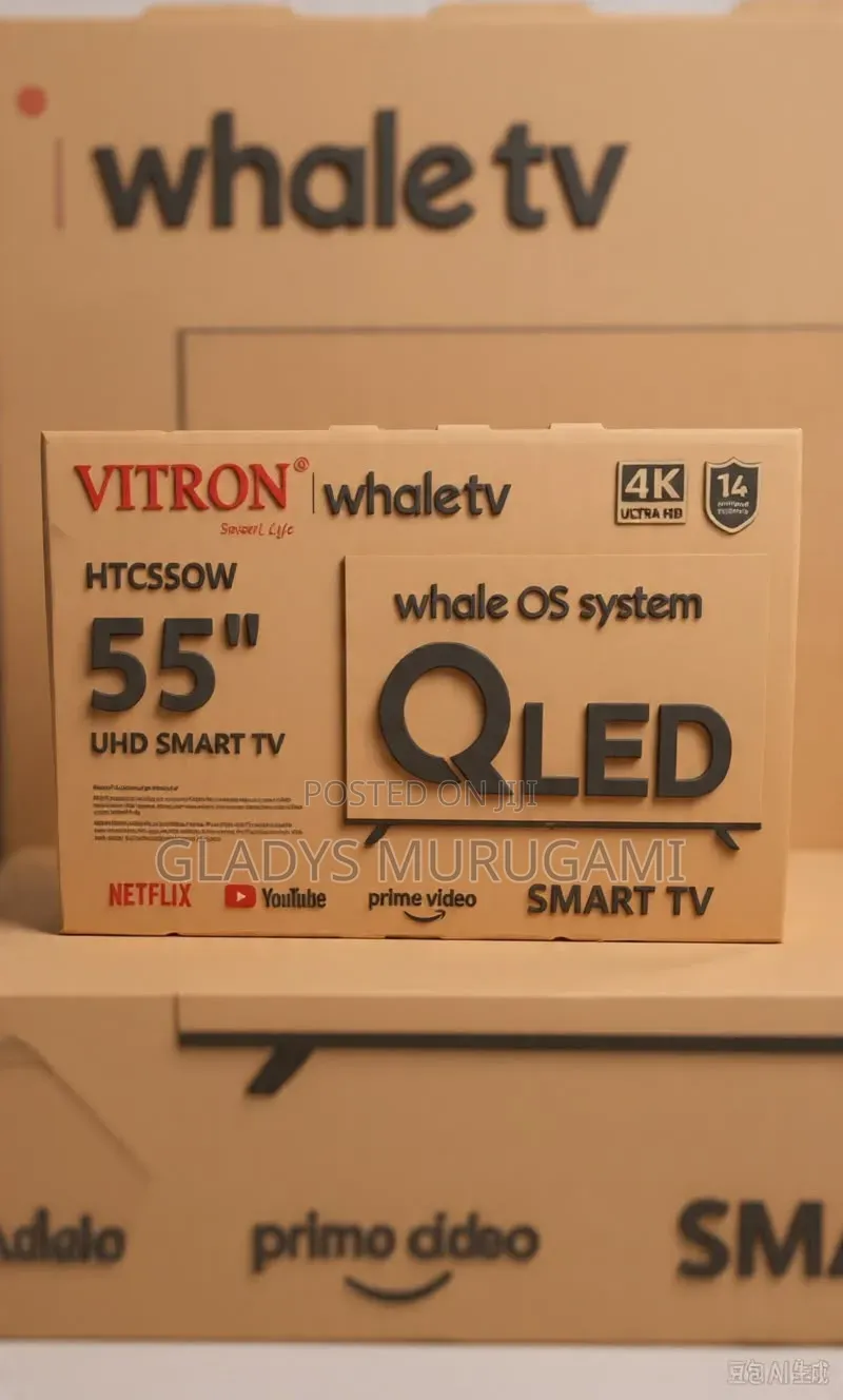 Vitron 55” Qled Whale TV.