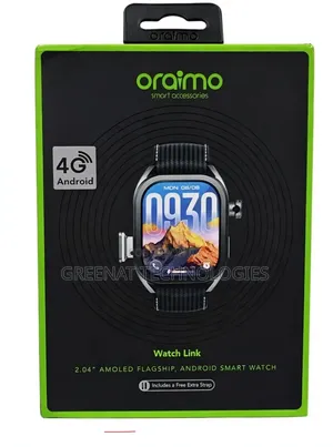 Oraimo 4G Android Watch Link 2.04" AMOLED Android Smartwatch
