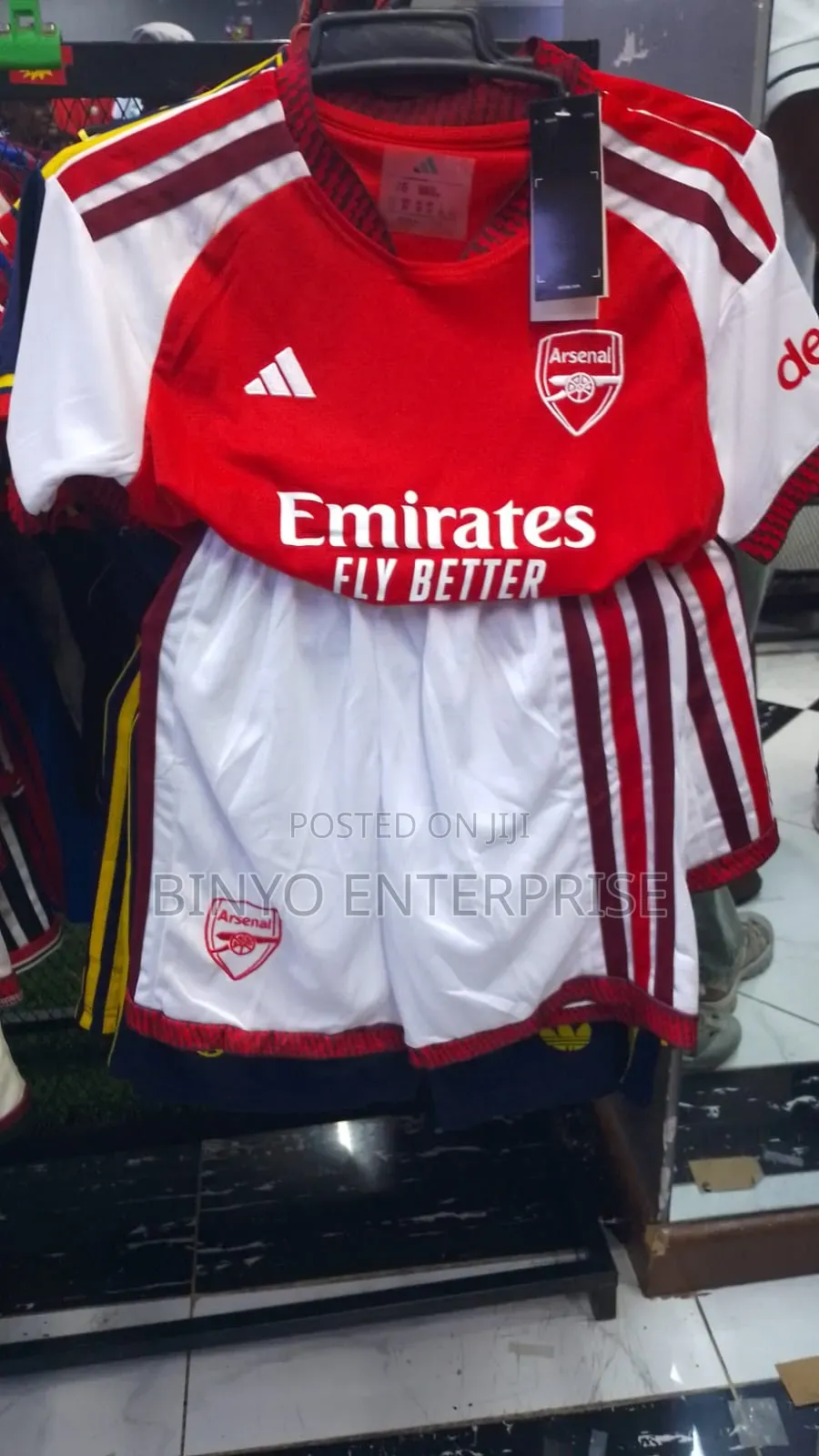 Arsenal Kids Jersey Redwhite