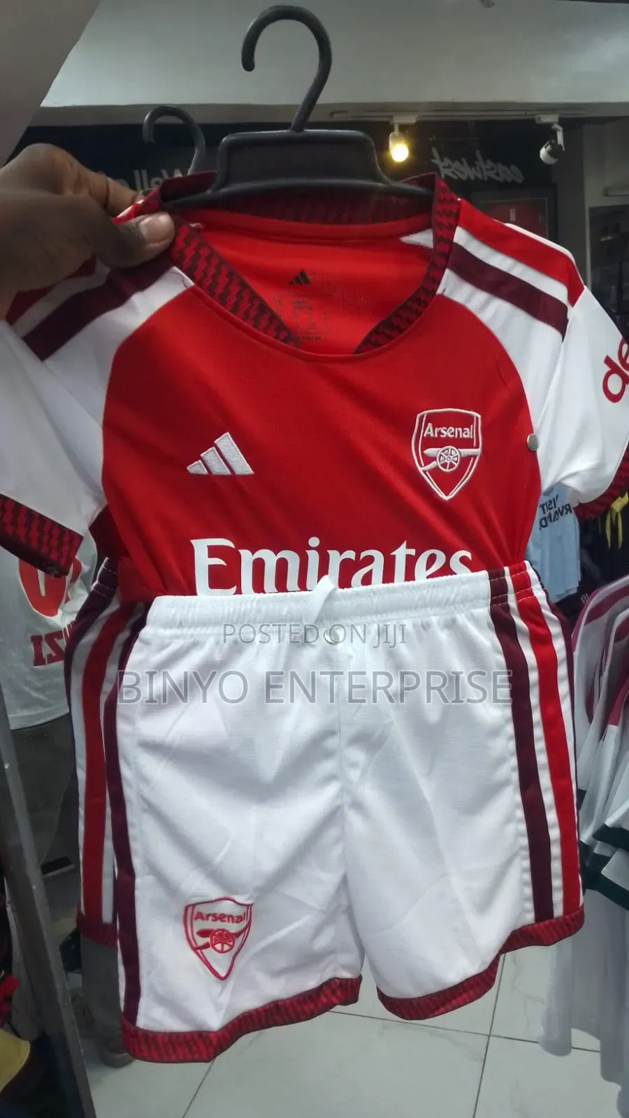 Arsenal Kids Jersey Redwhite