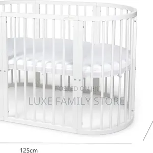 Oval Bed -5 in 1 Convertible Bed