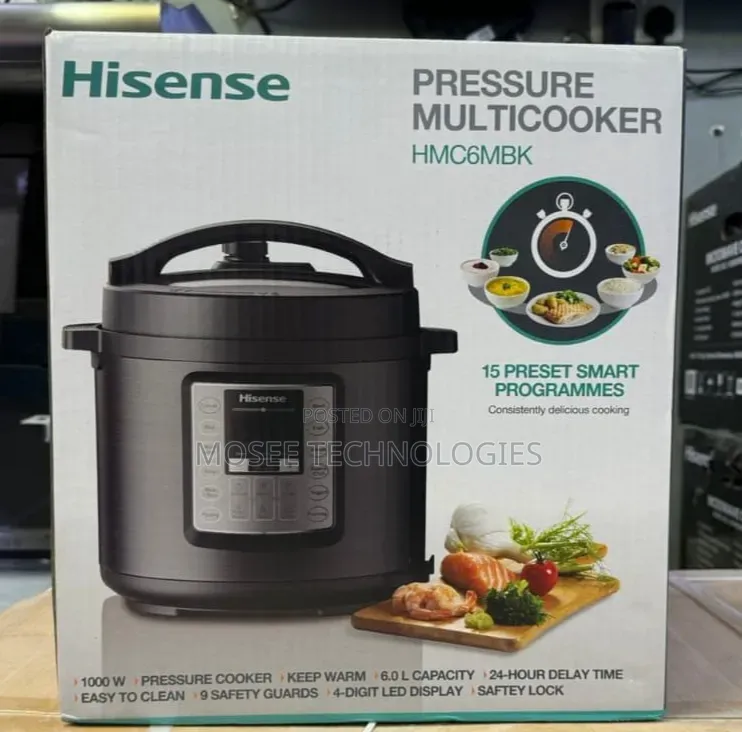 Hisense Pressure Cooker 6 Liters 6-in-1 Multi Cooker