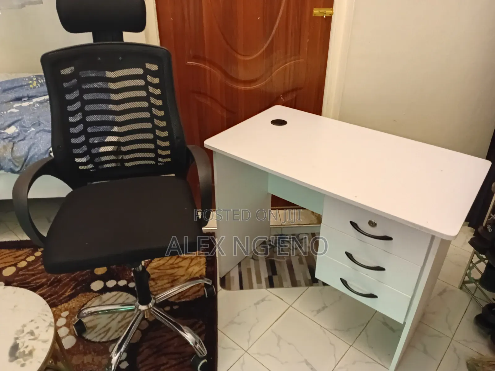 Office Chair and Table