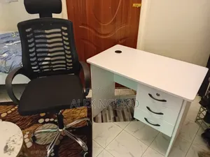 Office Chair and Table