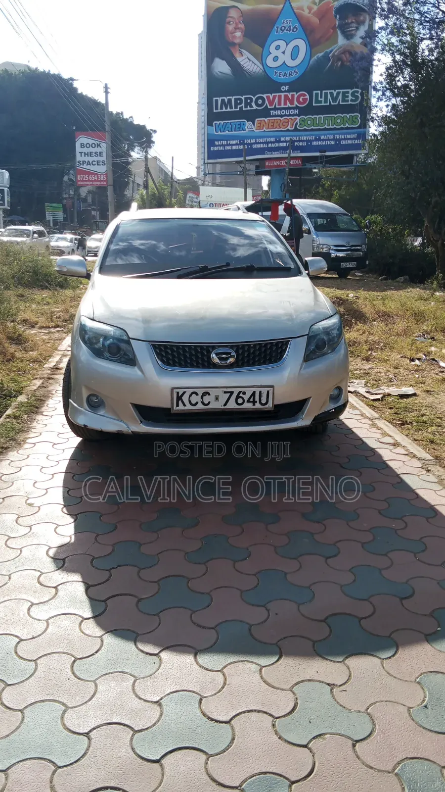 Toyota Corolla Fielder 2010 Silver