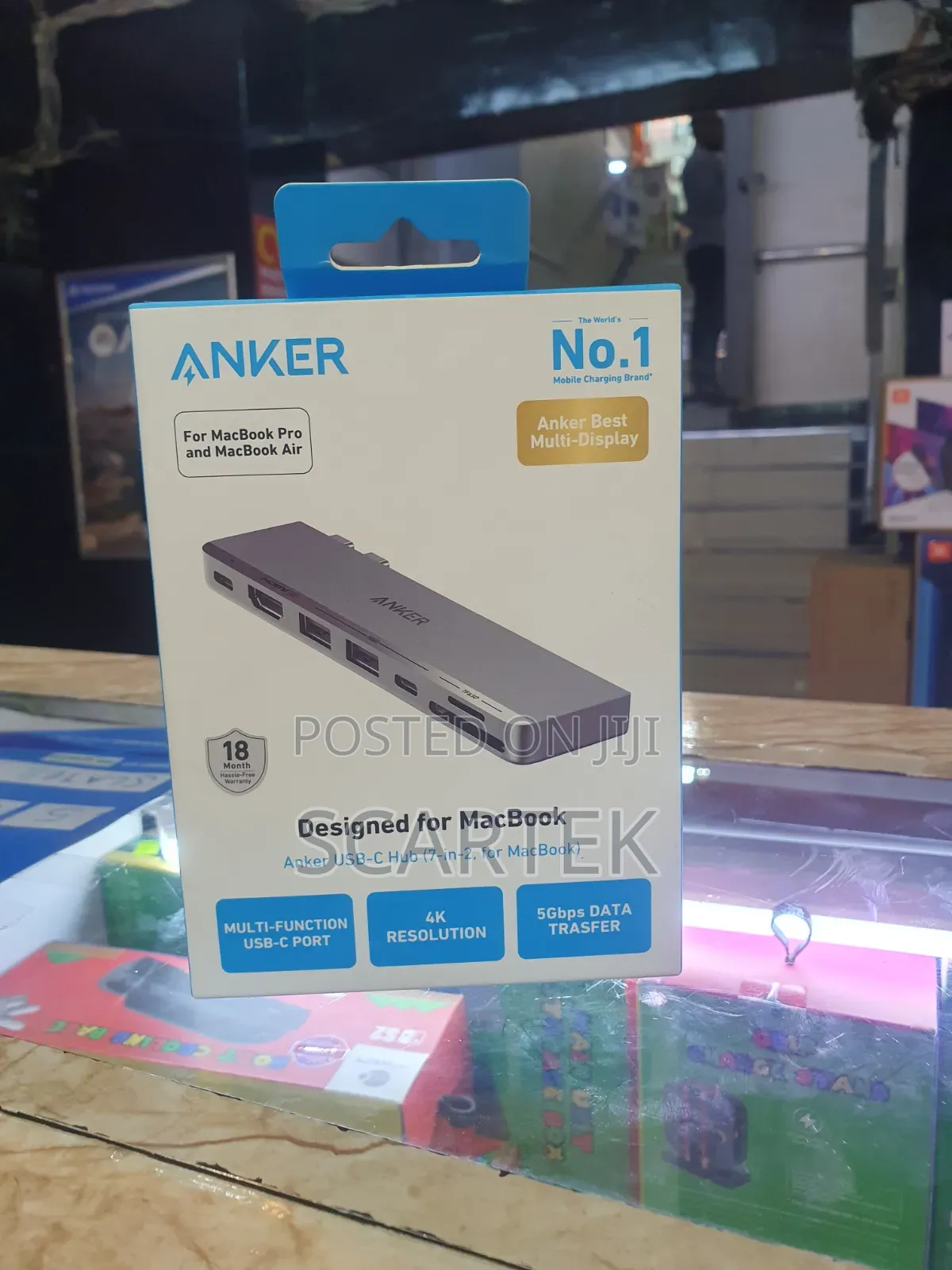 Anker 547 USB-C Hub (7-in-2, for MacBook)