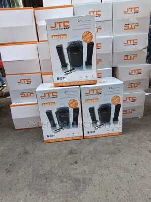 JTC Mtungi J-801 Pro 2.1 Channel Subwoofer With Bluetooth & Free Mic