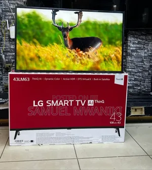LG 43′′ Smart LED TV
FHD 1080 Display New