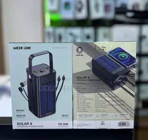 Green Lion Solar X 100000 mAh Powerbank