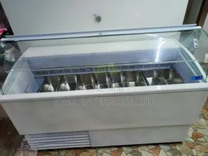 Commercial Ice Cream and Gelato Display