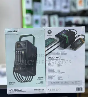 Green Lion Solar Max 120000 mAh Powerbank