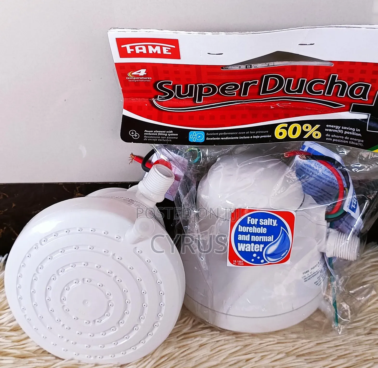 Electric Shower Head Installation