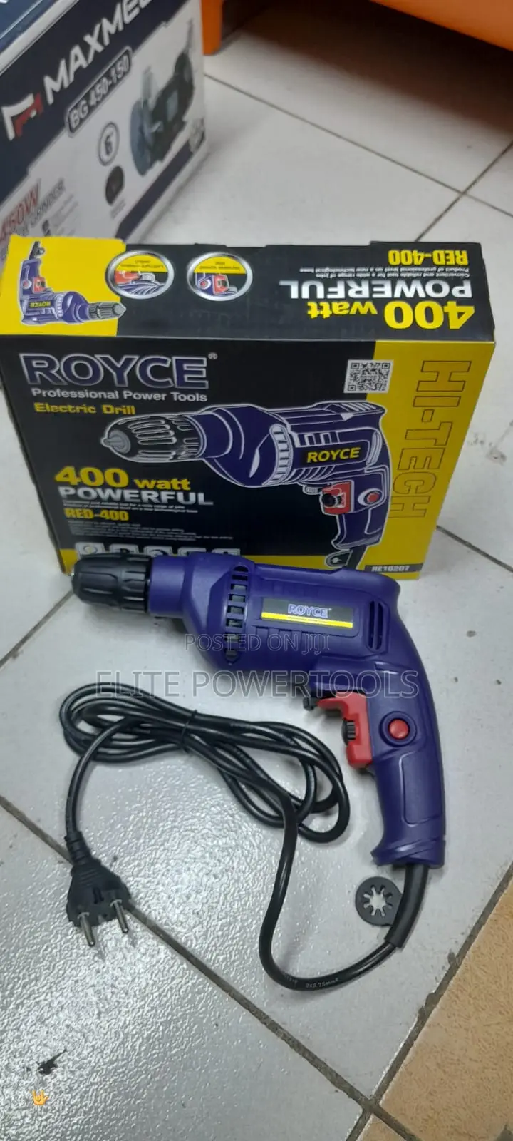 Royce Electric Drill.