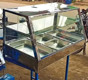 Stainless Steel Commercial Food Warmer and Display Case