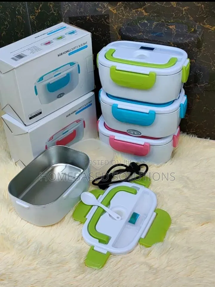 Electric Lunch Box Metallic Inside