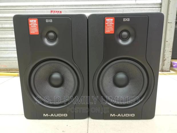 M-audio BX8 Studio Monitors - main view