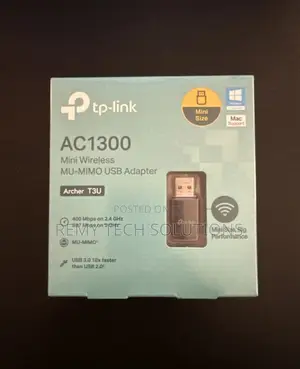 TP-Link AC1300 Mini Wireless MU-MIMO USB Adapter - TL-ARCHER T3U