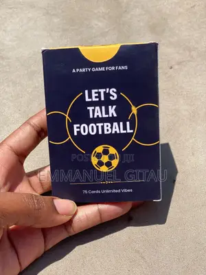 Football Trivia Party Game Cards