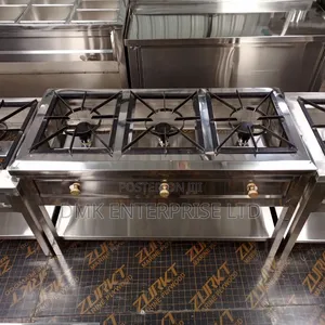 Stainless Steel 3 Burner Cooker