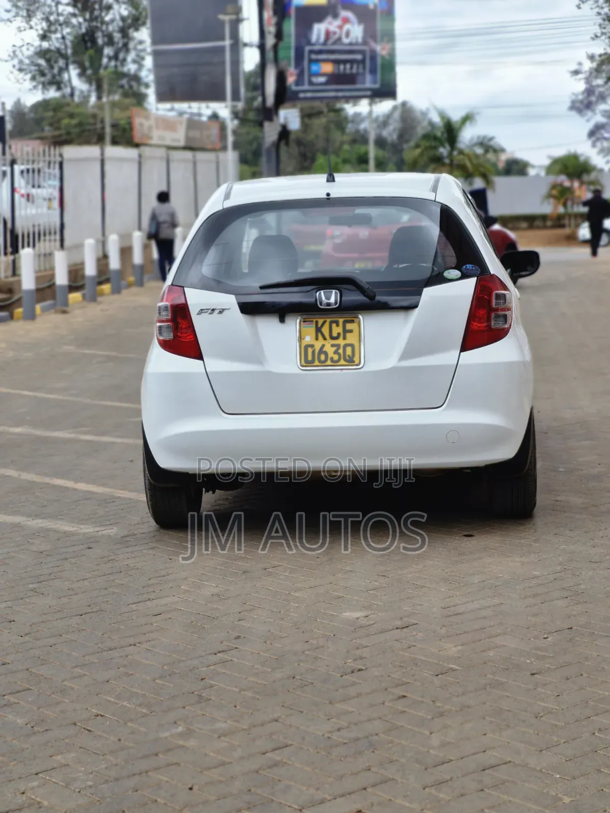 Honda Fit Automatic 2008 White