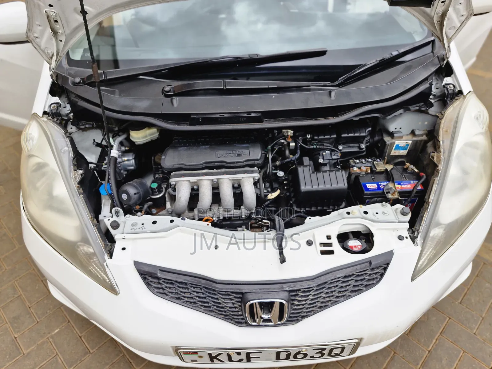 Honda Fit Automatic 2008 White