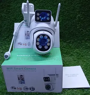 4MP HD Outdoor/Indoor Dual Lens WiFi PTZ Smart Security Camera