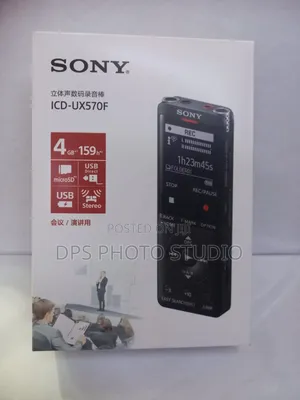 Sony Voice Recorder ICD-UX570F