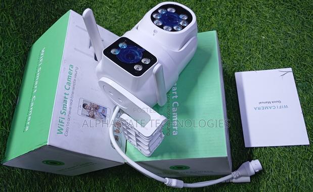 AC and Ethernet Cable iCSee WiFi Smart Camera - main view