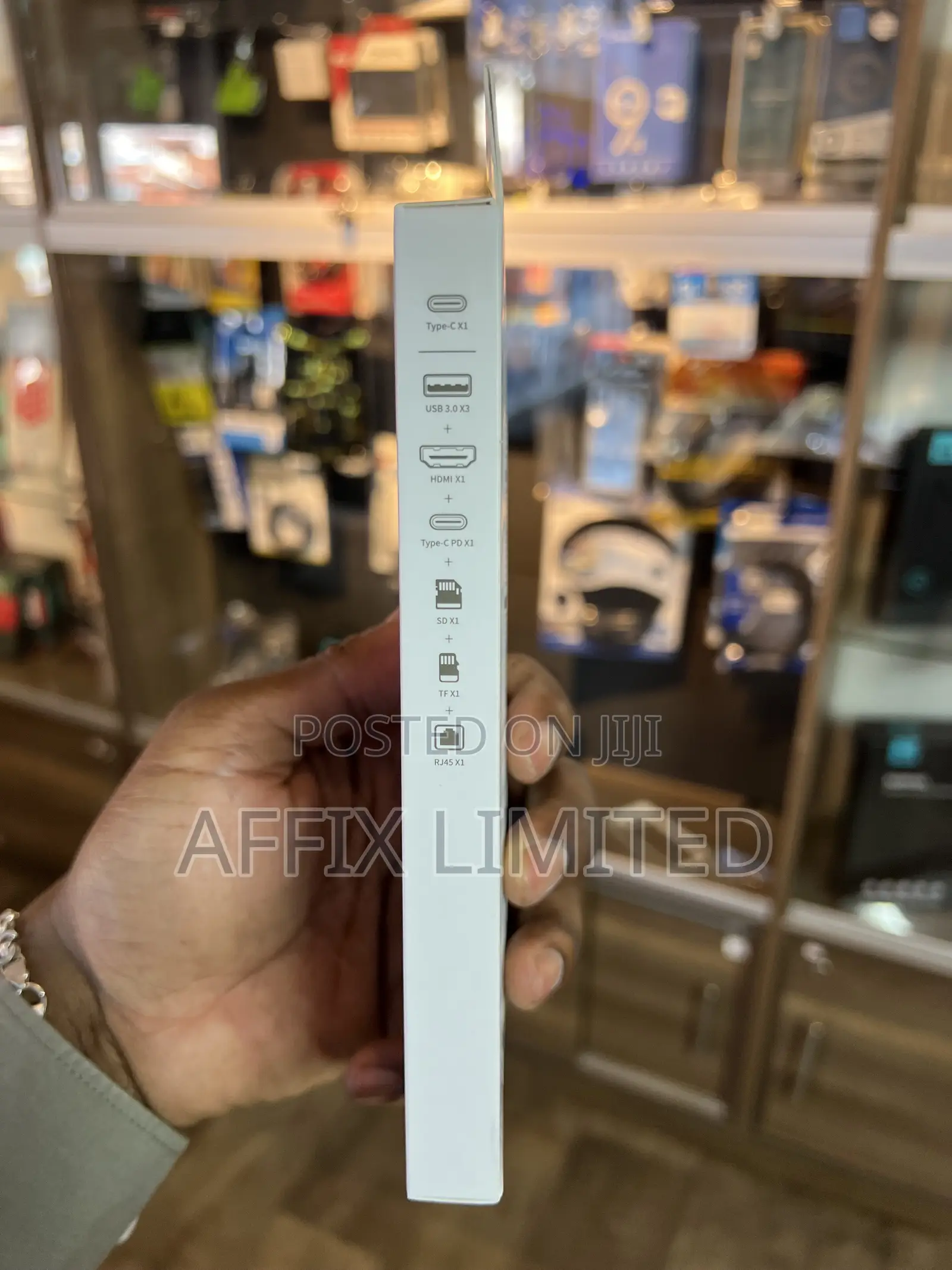 Baseus 8-in-1 USB-C Hub – 4K HDMI & 100W PD