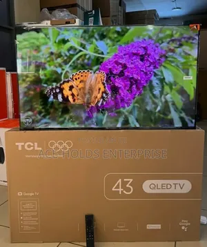 TCL 43" Qled (S5K) Smart Google Os System TV - 2k Resolution