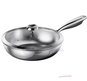 Oraimo Home ChefFlare Stainless Steel Deep Fry Pan ArgentGleam Series
