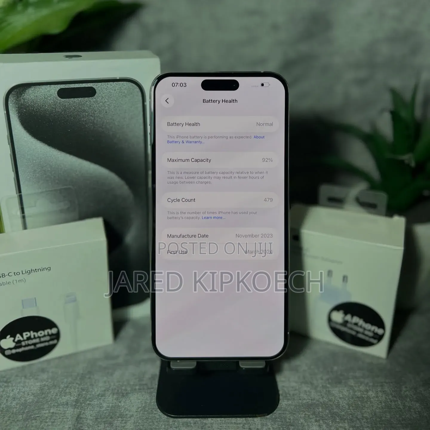 Apple iPhone 15 Pro Max 512 GB Silver