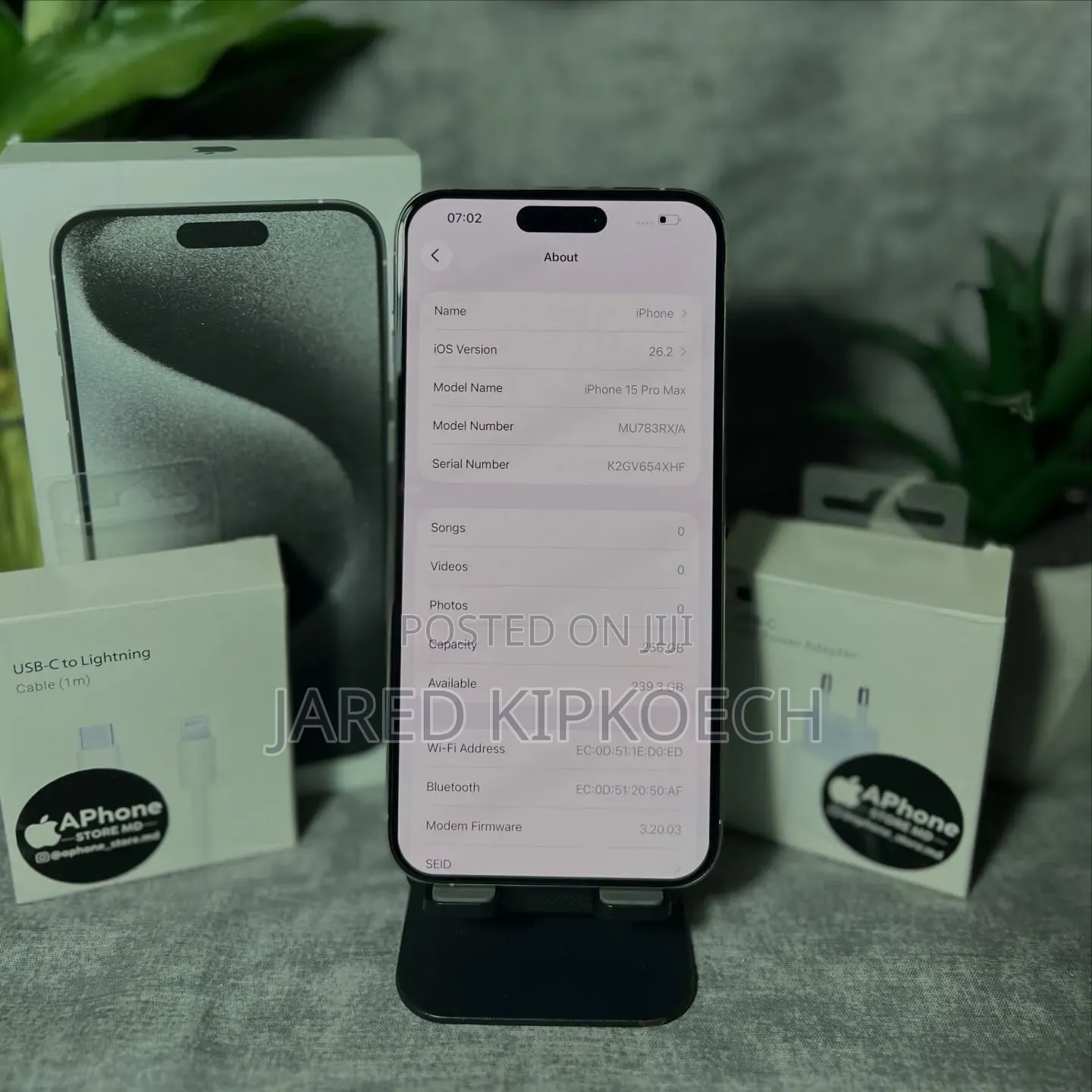 Apple iPhone 15 Pro Max 512 GB Silver