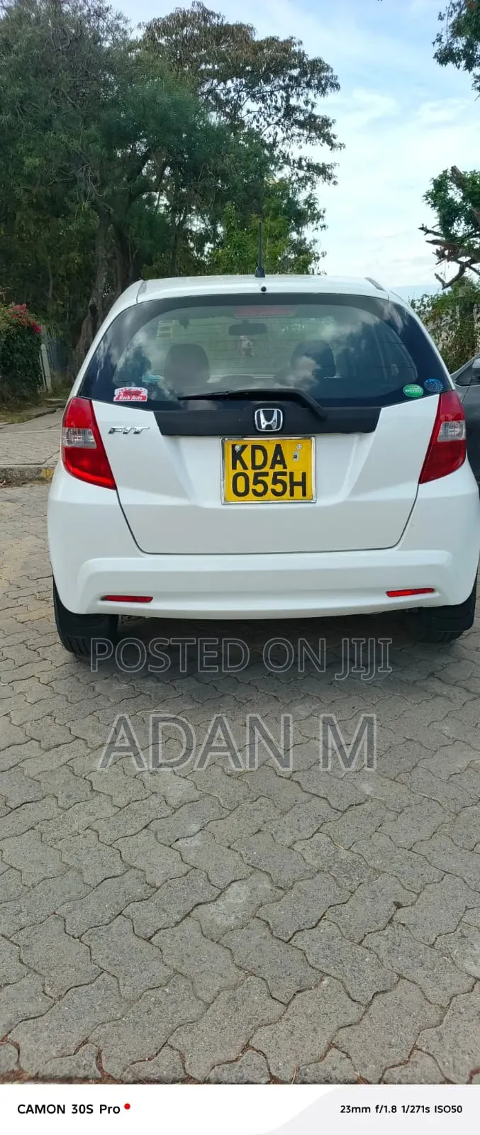 Honda Fit 2013 White