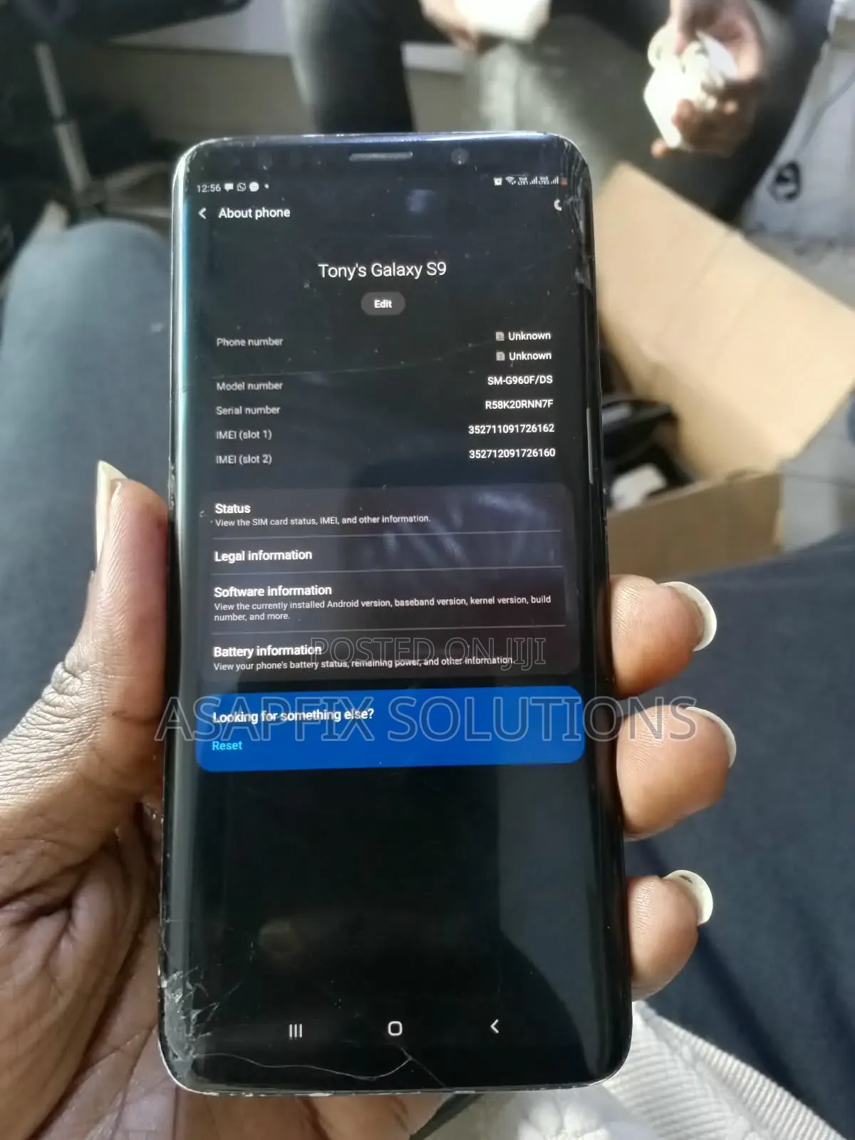 Samsung Galaxy S9 64 GB Black