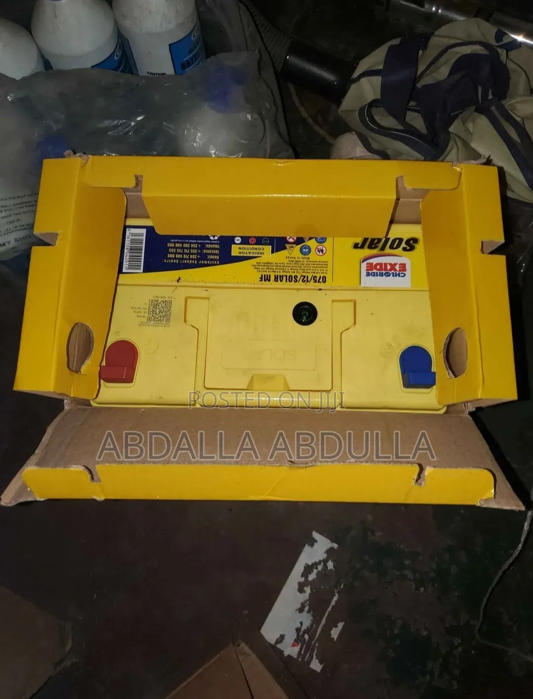 Solar Chloride Oxide Battery