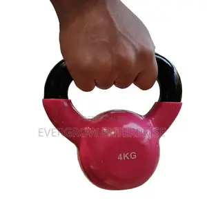 4kg Coated Kettle Bell