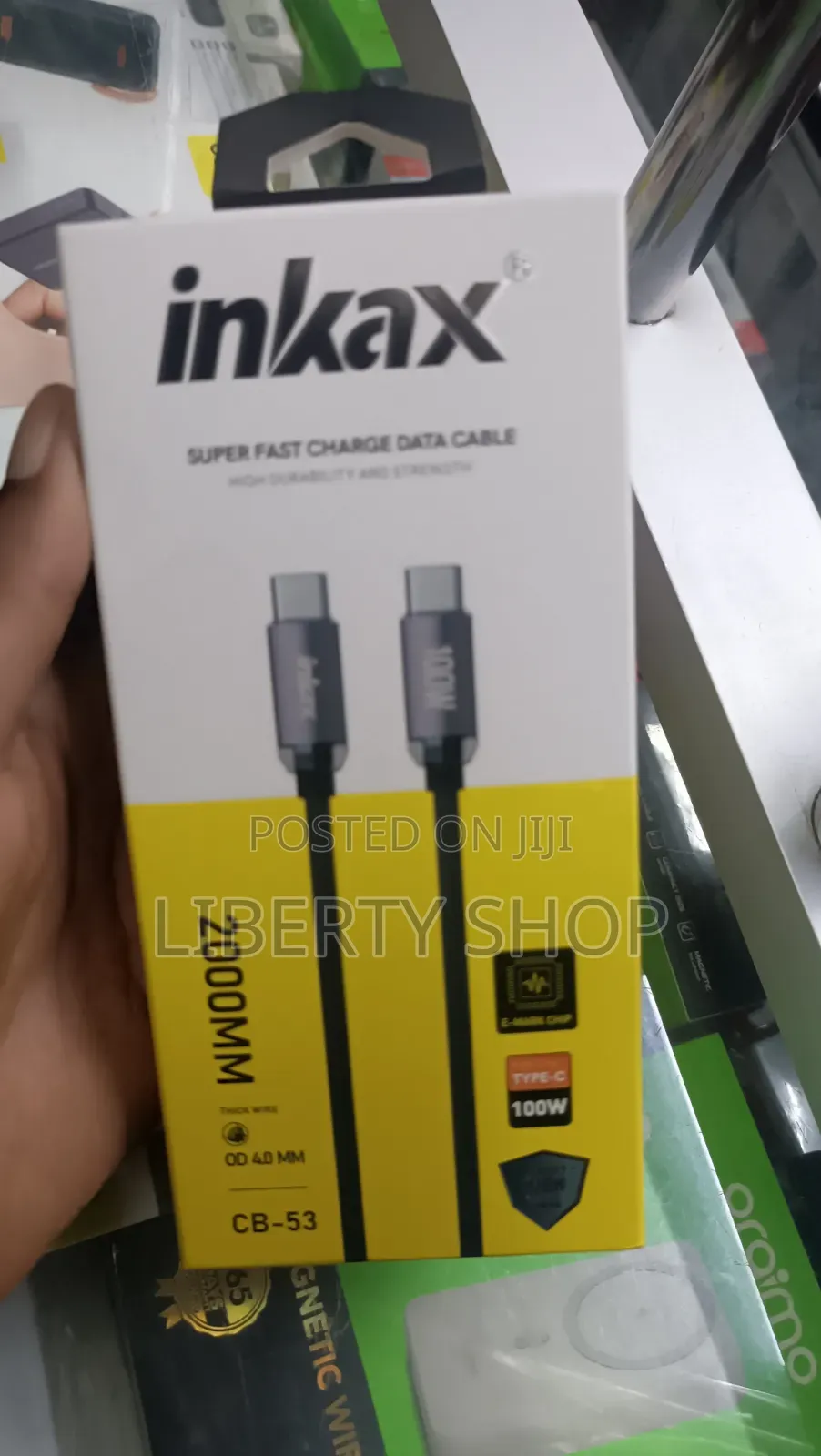 2m Superfast C to C Braided Power Cable