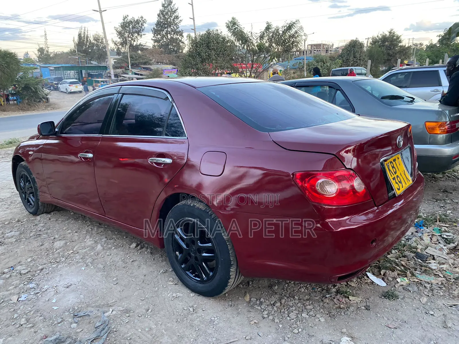 Toyota Mark X 2006 Maroon
