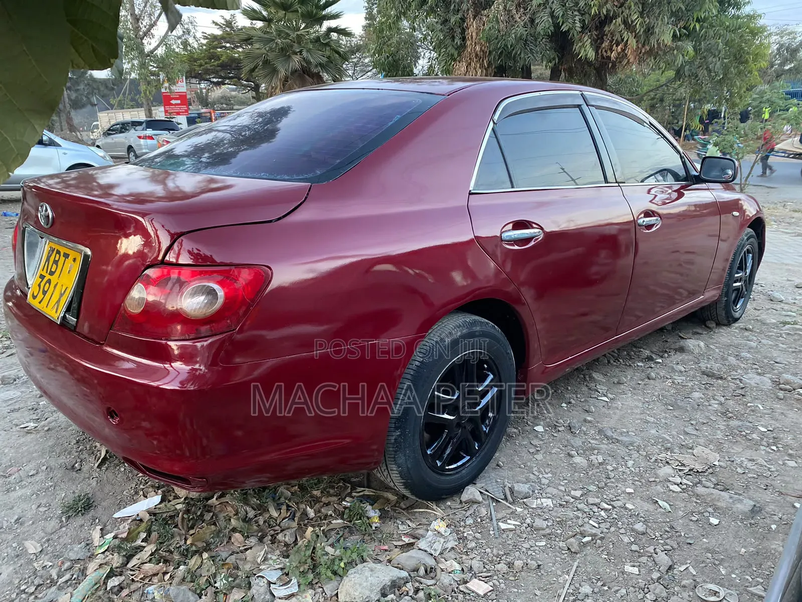 Toyota Mark X 2006 Maroon