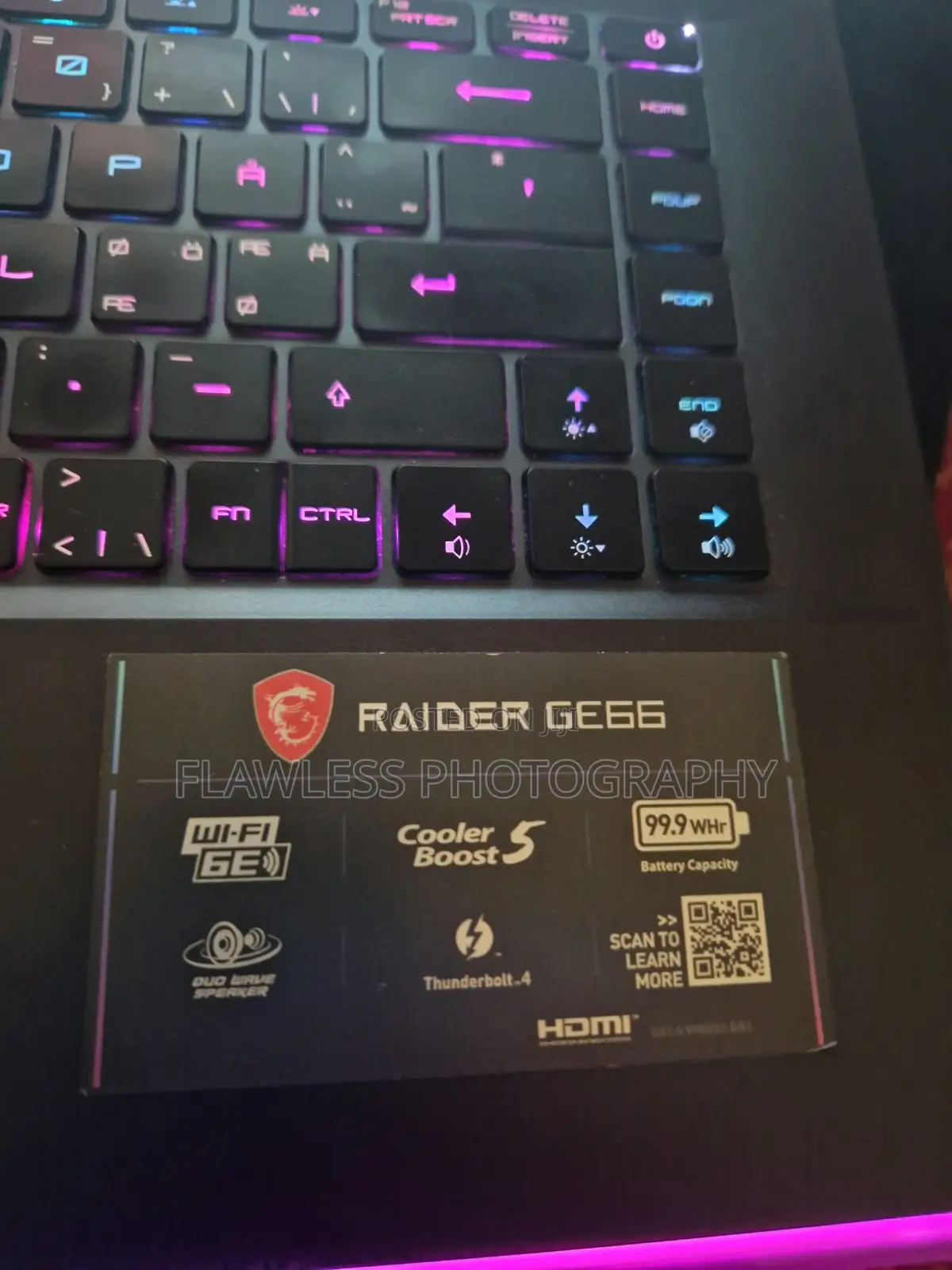 Laptop MSI GE66 Raider 32GB Intel Core i7 SSD 1T