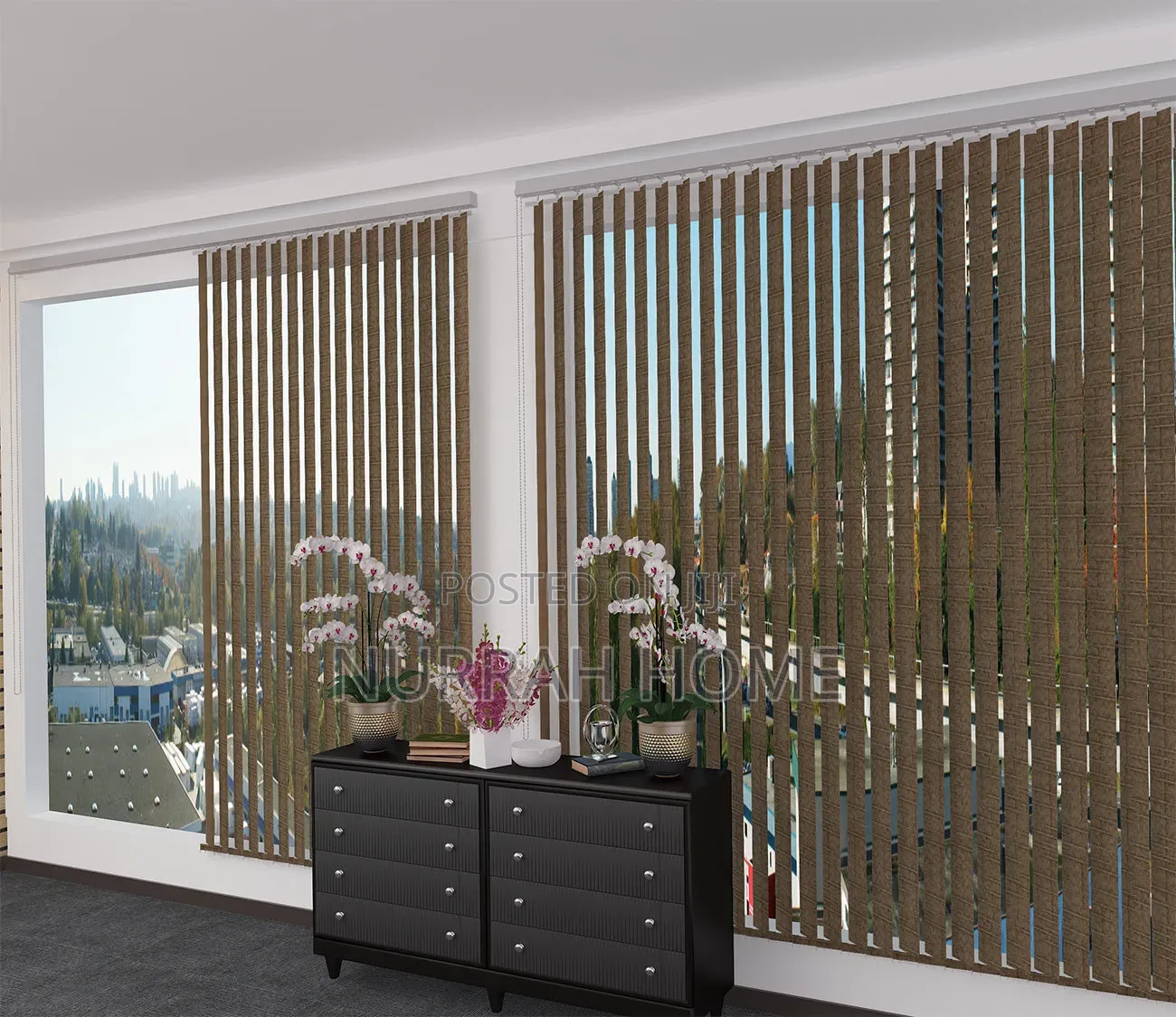 Vertical Blinds for Large Windows 