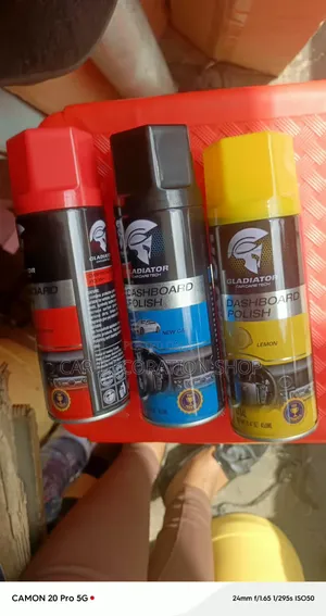 3pc Gladiator Dashboard Polish Spray 450ml